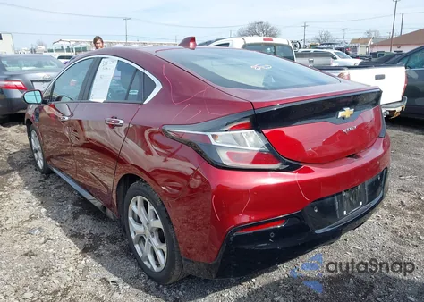 2017 Chevrolet Volt Premier from USA, damaged, VIN 1G1RD6S56HU148254